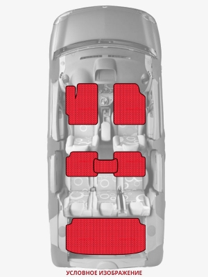 ЭВА коврики «Queen Lux» комплект для Datsun 260Z